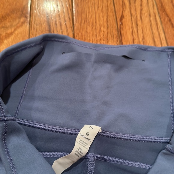 Lululemon Oasis Blue Movement 25" 7/8 Leggings - Picture 6 of 7